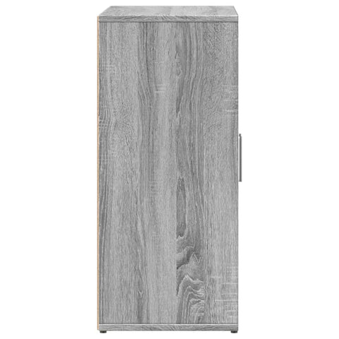 Sideboards 2 Stk. Grau Sonoma-Eiche 60x31x70 cm Holzwerkstoff