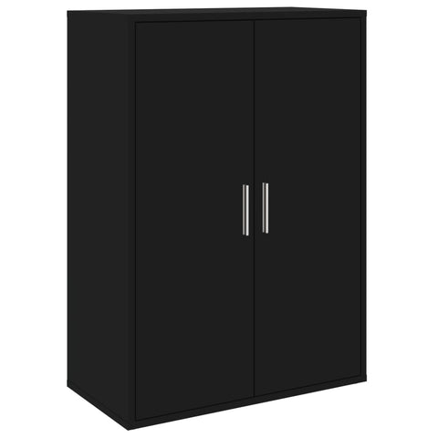 vidaXL Sideboards 2 Stk. Schwarz 60x31x84 cm Holzwerkstoff