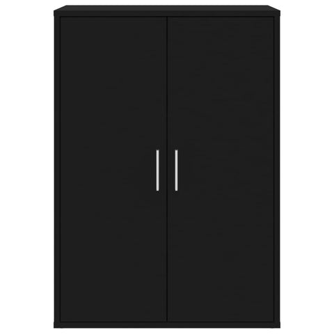 vidaXL Sideboards 2 Stk. Schwarz 60x31x84 cm Holzwerkstoff