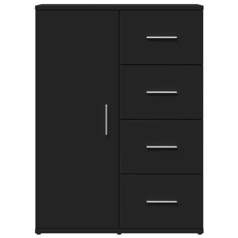 Sideboards 2 Stk. Schwarz 59x39x80 cm Holzwerkstoff