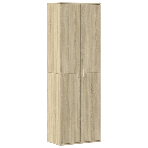 Highboard Sonoma-Eiche 60x35x180 cm Holzwerkstoff