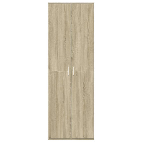 Highboard Sonoma-Eiche 60x35x180 cm Holzwerkstoff