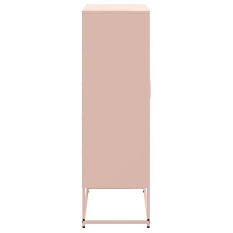 Highboard Rosa 68,5x38,5x123,5 cm Stahl