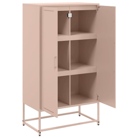 Highboard Rosa 68,5x38,5x123,5 cm Stahl