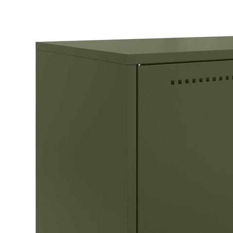 vidaXL Highboard Weiß 68,5x38,5x123,5 cm Stahl