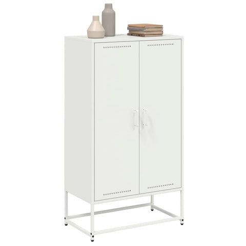 vidaXL Highboard Rosa 68,5x38,5x123,5 cm Stahl