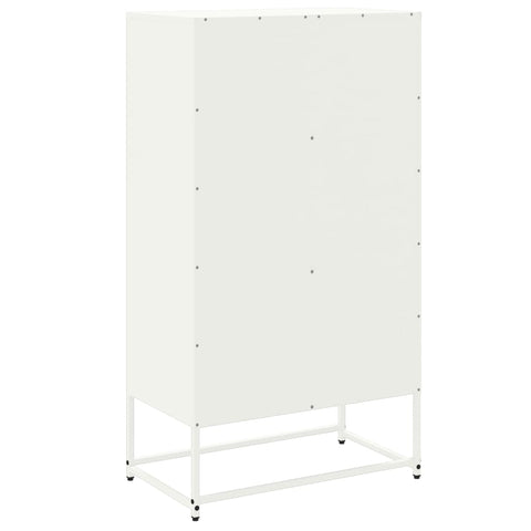 vidaXL Highboard Rosa 68,5x38,5x123,5 cm Stahl