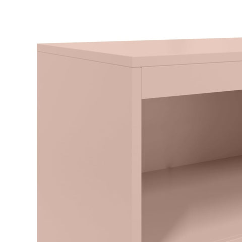 vidaXL Highboard Senfgelb 68,5x38,5x107 cm Stahl