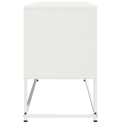 vidaXL Highboard Senfgelb 100,5x39x107 cm Stahl