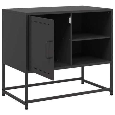 vidaXL Sideboard Olivgrün 100,5x39x107 cm Stahl