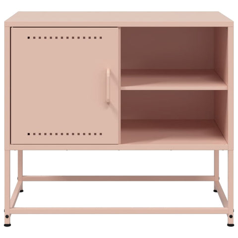 vidaXL Highboard Weiß 100,5x39x107 cm Stahl