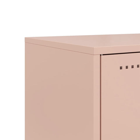 vidaXL Highboard Weiß 100,5x39x107 cm Stahl