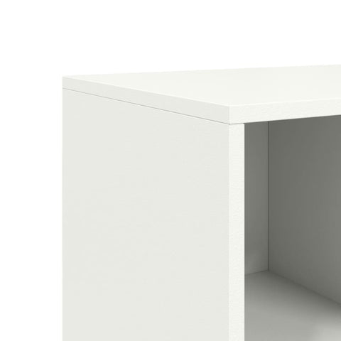 vidaXL Sideboard Weiß 100,5x39x72 cm Stahl