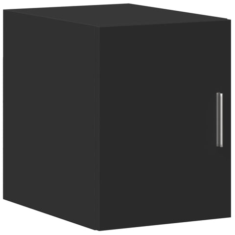 vidaXL Wandschrank Schwarz 30x42,5x40 cm Holzwerkstoff