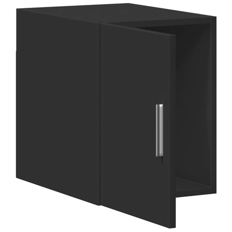 vidaXL Wandschrank Schwarz 30x42,5x40 cm Holzwerkstoff