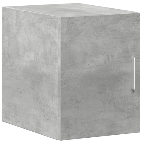 vidaXL Wandschrank Betongrau 30x42,5x40 cm Holzwerkstoff