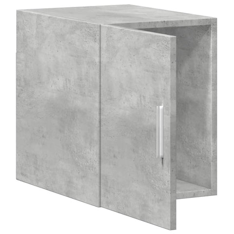 vidaXL Wandschrank Betongrau 30x42,5x40 cm Holzwerkstoff