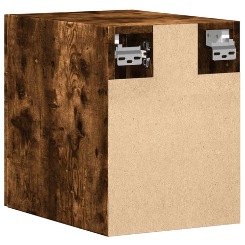 vidaXL Wandschrank Räuchereiche 30x42,5x40 cm Holzwerkstoff