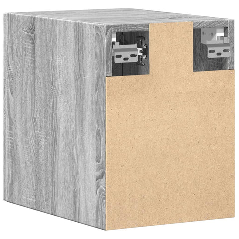 vidaXL Wandschrank Grau Sonoma 30x42,5x40 cm Holzwerkstoff