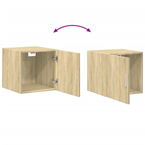 vidaXL Wandschrank Sonoma-Eiche 40x42,5x40 cm Holzwerkstoff