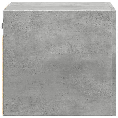 vidaXL Wandschrank Betongrau 40x42,5x40 cm Holzwerkstoff