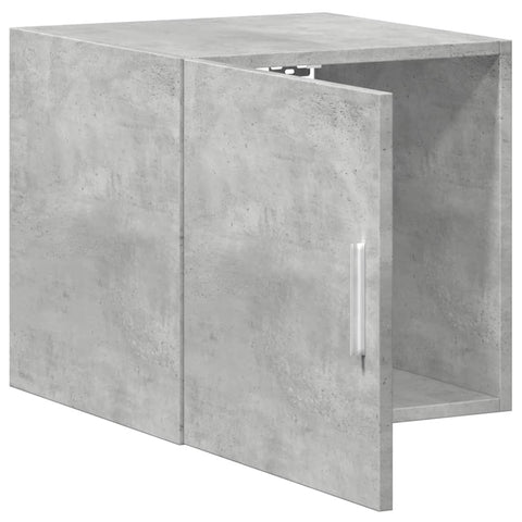 vidaXL Wandschrank Betongrau 40x42,5x40 cm Holzwerkstoff