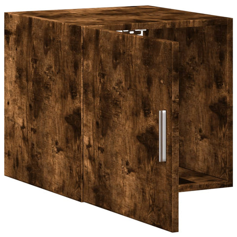 vidaXL Wandschrank Räuchereiche 40x42,5x40 cm Holzwerkstoff