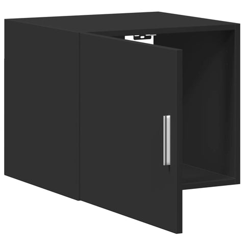 vidaXL Wandschrank Schwarz 45x42,5x40 cm Holzwerkstoff