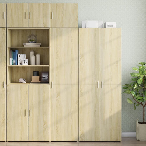 vidaXL Wandschrank Sonoma-Eiche 45x42,5x40 cm Holzwerkstoff