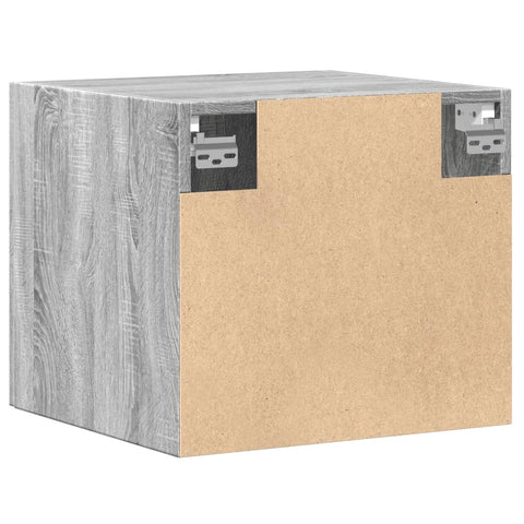 vidaXL Wandschrank Grau Sonoma 45x42,5x40 cm Holzwerkstoff