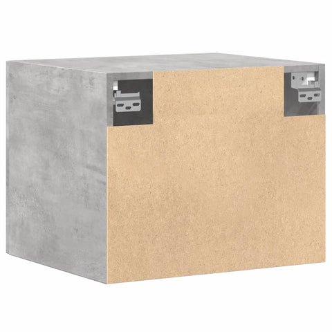 vidaXL Wandschrank Betongrau 50x42,5x40 cm Holzwerkstoff