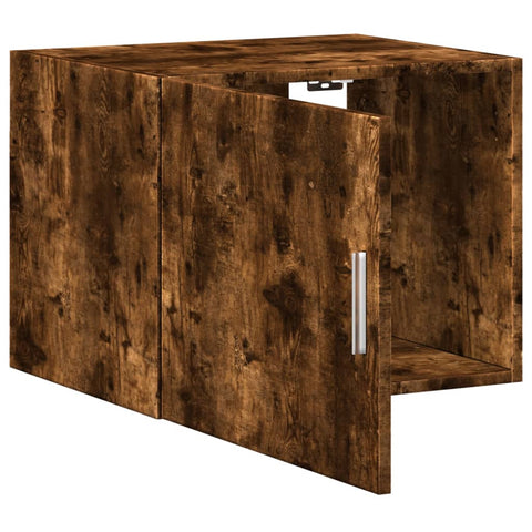 vidaXL Wandschrank Räuchereiche 50x42,5x40 cm Holzwerkstoff