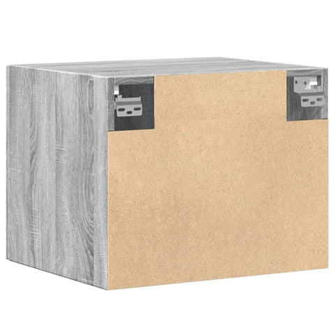 vidaXL Wandschrank Grau Sonoma 50x42,5x40 cm Holzwerkstoff