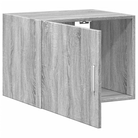 vidaXL Wandschrank Grau Sonoma 50x42,5x40 cm Holzwerkstoff