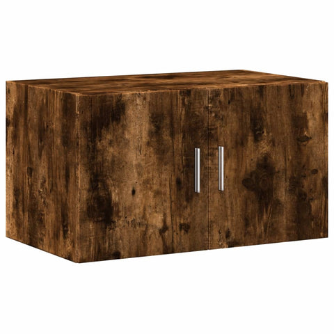 vidaXL Wandschrank Räuchereiche 70x42,5x40 cm Holzwerkstoff