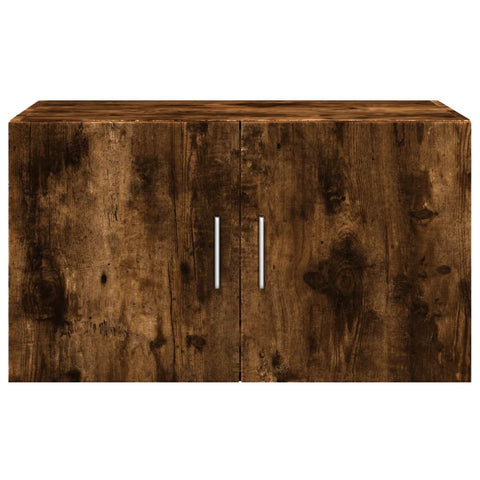 vidaXL Wandschrank Räuchereiche 70x42,5x40 cm Holzwerkstoff