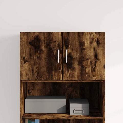 vidaXL Wandschrank Räuchereiche 70x42,5x40 cm Holzwerkstoff