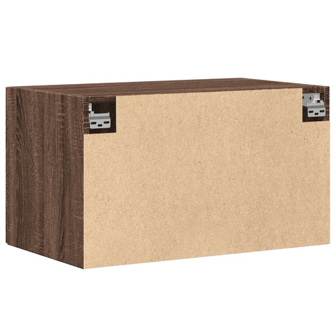 vidaXL Wandschrank Braun Eichen-Optik 70x42,5x40 cm Holzwerkstoff