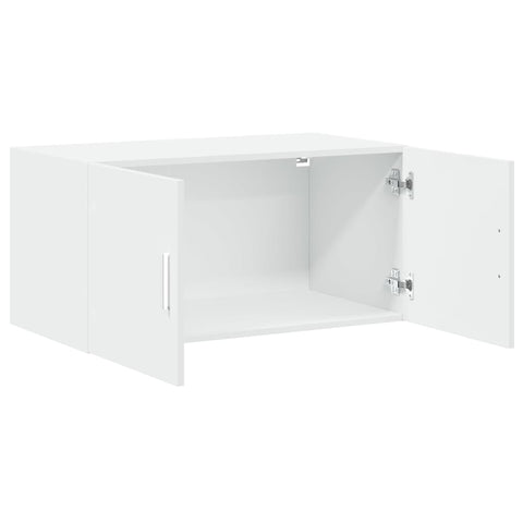 vidaXL Wandschrank Weiß 80x42,5x40 cm Holzwerkstoff