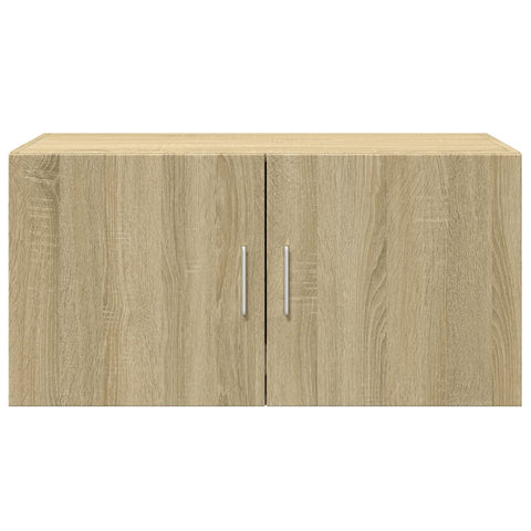 vidaXL Wandschrank Sonoma-Eiche 80x42,5x40 cm Holzwerkstoff