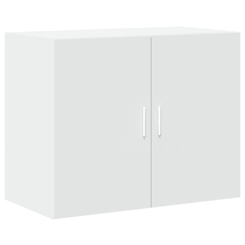 vidaXL Wandschrank Weiß 80x42,5x64 cm Holzwerkstoff