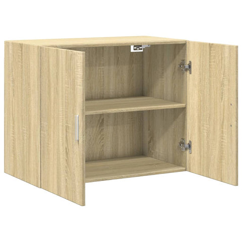 vidaXL Wandschrank Sonoma-Eiche 80x42,5x64 cm Holzwerkstoff