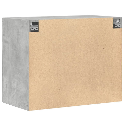 vidaXL Wandschrank Betongrau 80x42,5x64 cm Holzwerkstoff