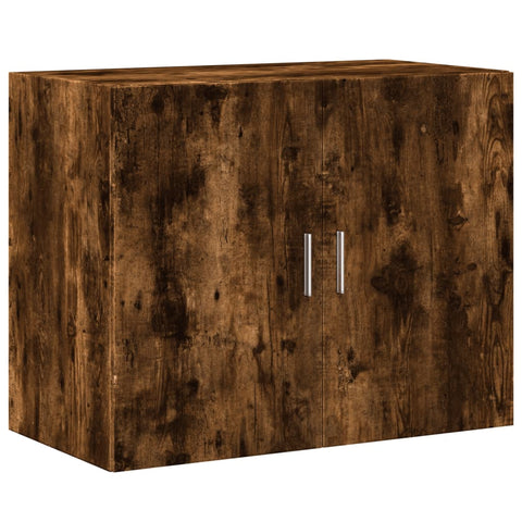 vidaXL Wandschrank Räuchereiche 80x42,5x64 cm Holzwerkstoff