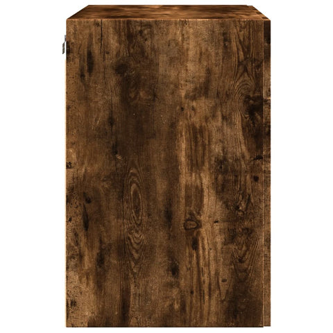 vidaXL Wandschrank Räuchereiche 80x42,5x64 cm Holzwerkstoff