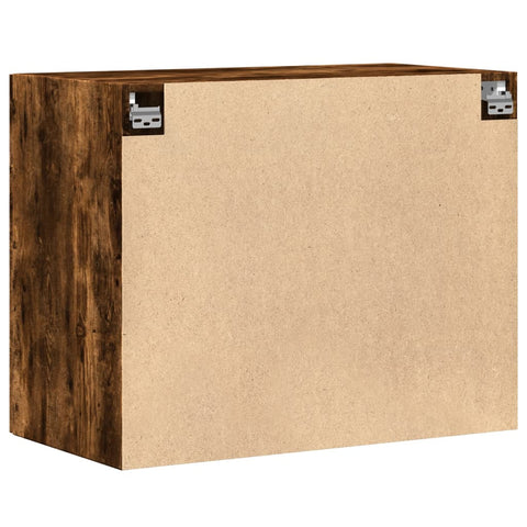 vidaXL Wandschrank Räuchereiche 80x42,5x64 cm Holzwerkstoff