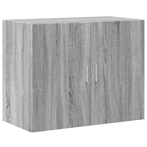 vidaXL Wandschrank Grau Sonoma 80x42,5x64 cm Holzwerkstoff