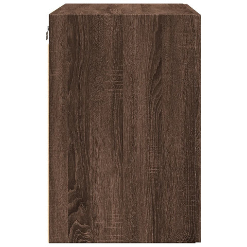 vidaXL Wandschrank Braun Eichen-Optik 80x42,5x64 cm Holzwerkstoff