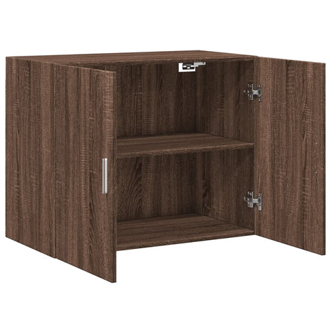 vidaXL Wandschrank Braun Eichen-Optik 80x42,5x64 cm Holzwerkstoff