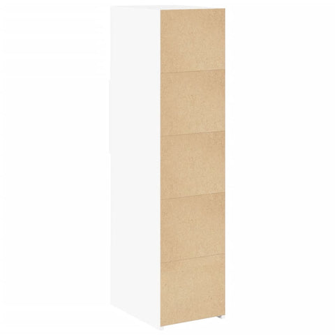 vidaXL Highboard Weiß 30x42,5x124 cm Holzwerkstoff